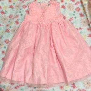 Pink tulle dress